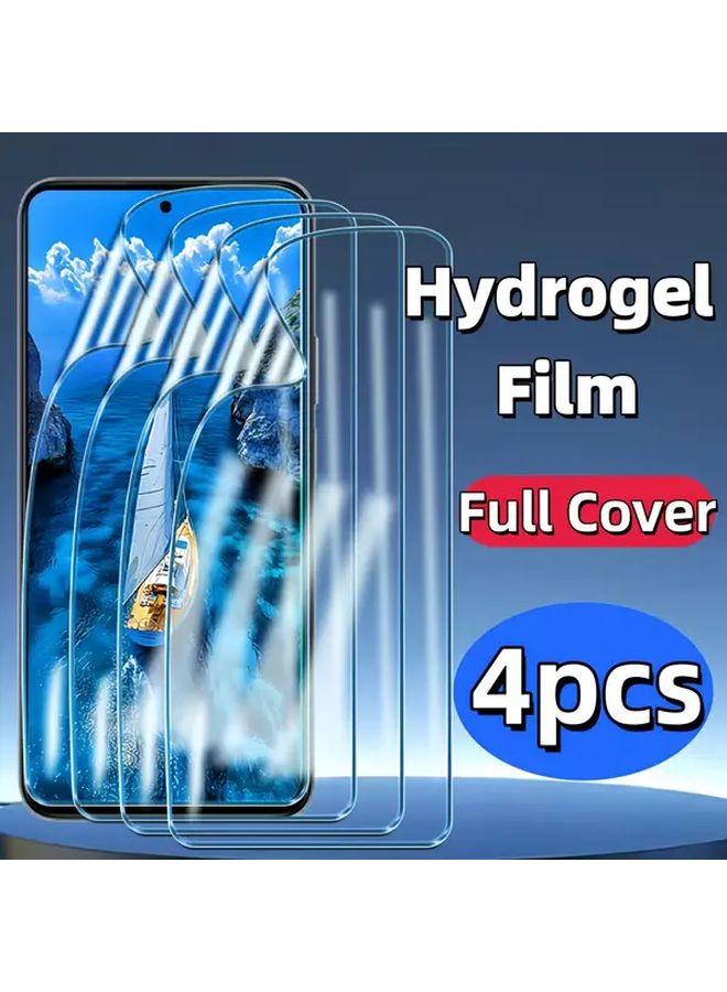حامي شاشة هيدروجيل لهواوي P20 فيلم تغطية كاملة عالي الدقة 4 قطع - Image 1
